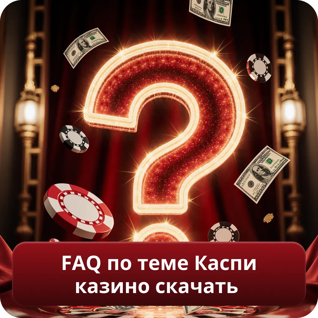 FAQ по теме Каспи казино скачать