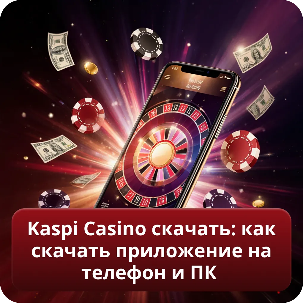 Kaspi Casino скачать: как скачать приложение на телефон и ПК