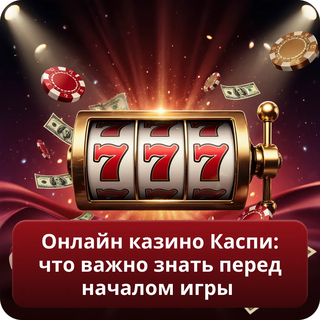 Онлайн казино Каспи: что важно знать перед началом игры